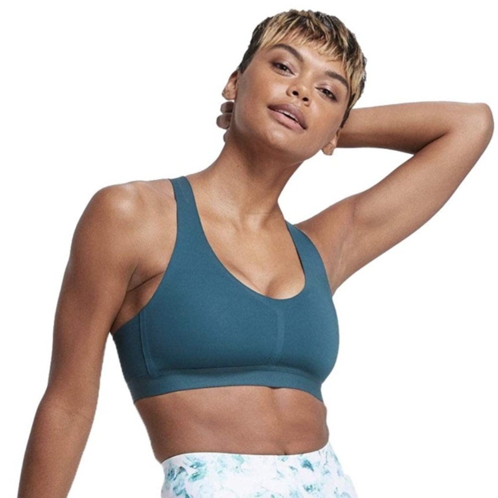All in Motion Women's Medium Support Bonded Racerback Bra